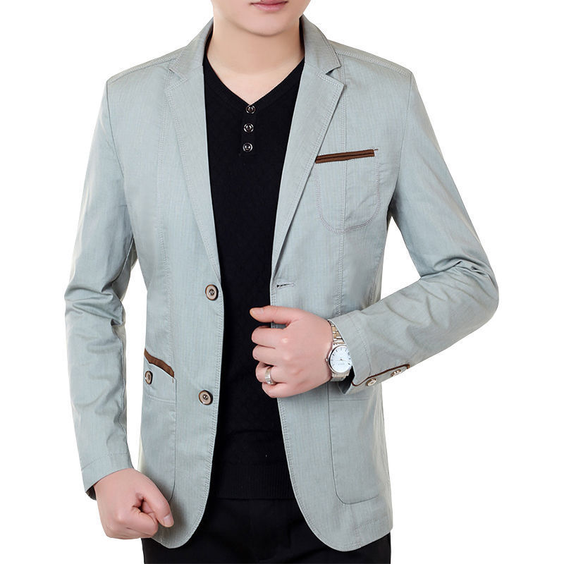 Young And Middle-aged Men's Business Casual Thin Type One Piece Suit Jacket