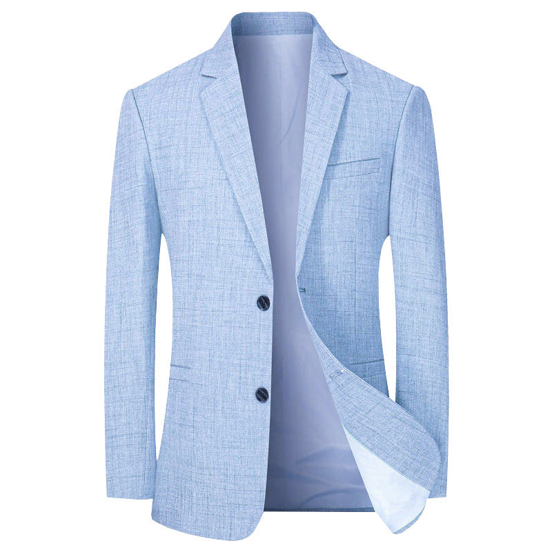 Young And Middle-aged Men's Business Casual Thin Type One Piece Suit Jacket