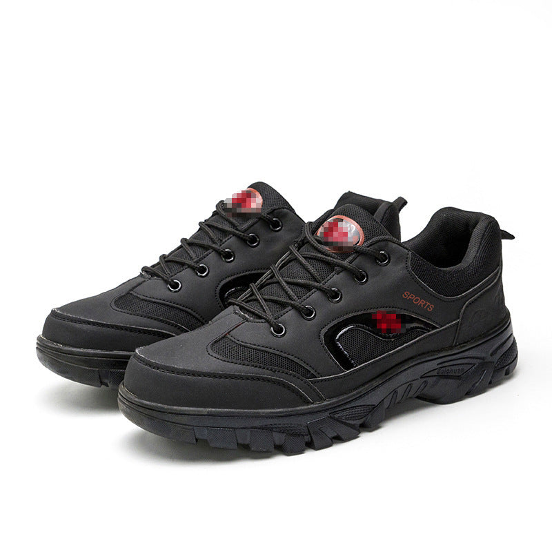 Plus Size Men's Comfortable Breathable Casual Shoes Lace-up