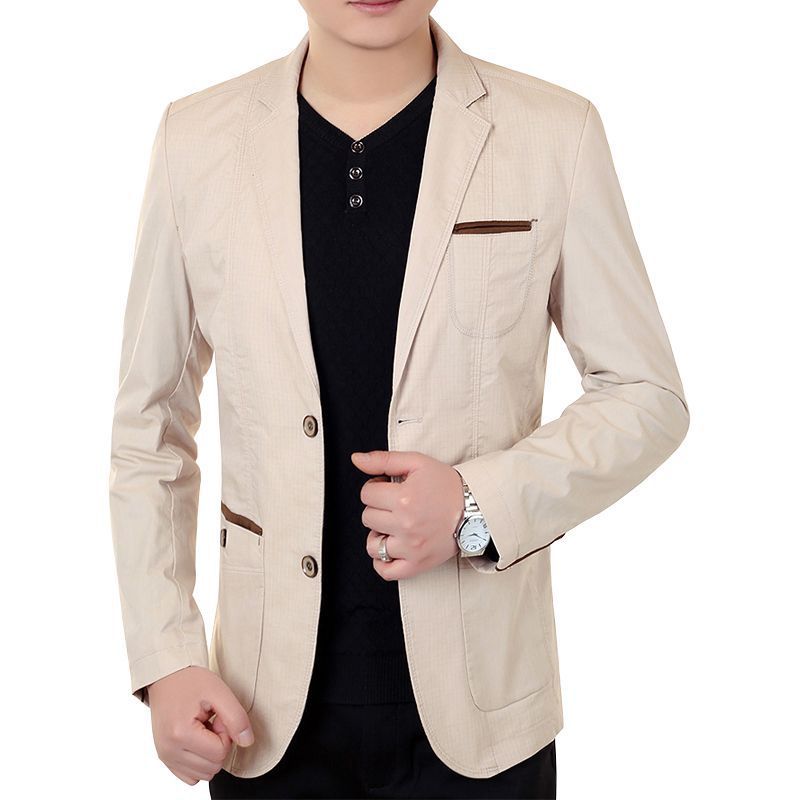 Young And Middle-aged Men's Business Casual Thin Type One Piece Suit Jacket