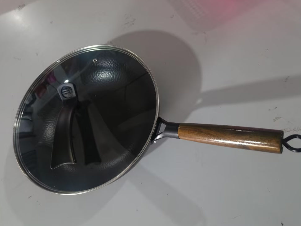 Iron Pan Traditional Iron Wok Handmade