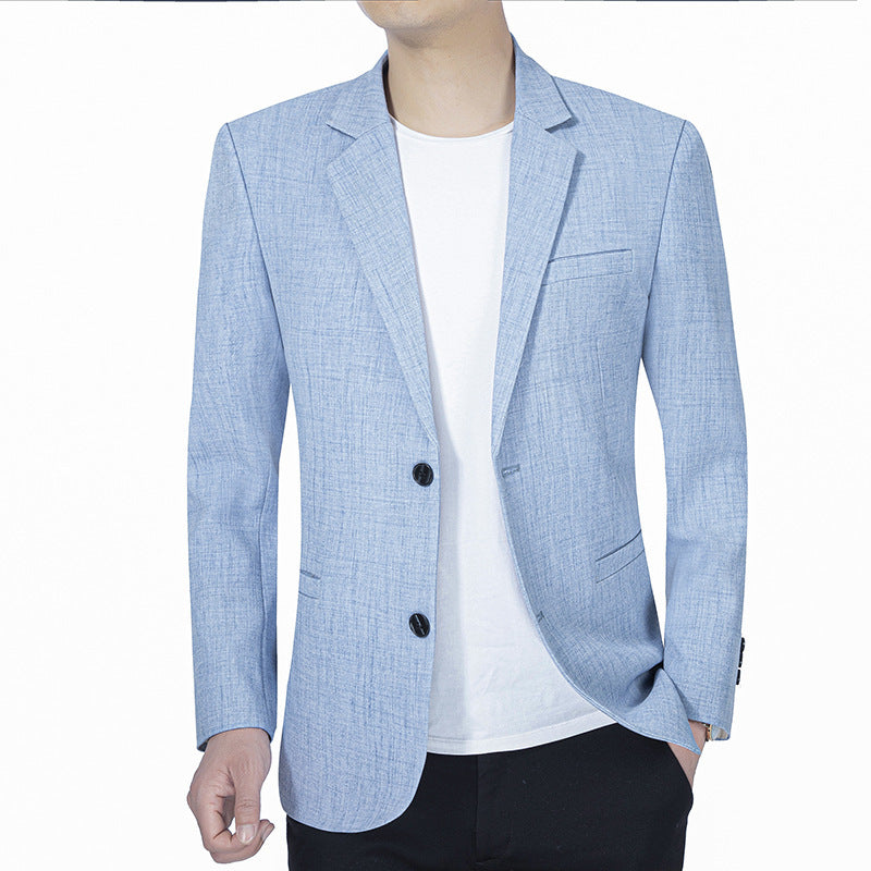 Young And Middle-aged Men's Business Casual Thin Type One Piece Suit Jacket