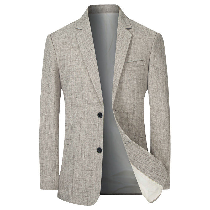 Young And Middle-aged Men's Business Casual Thin Type One Piece Suit Jacket